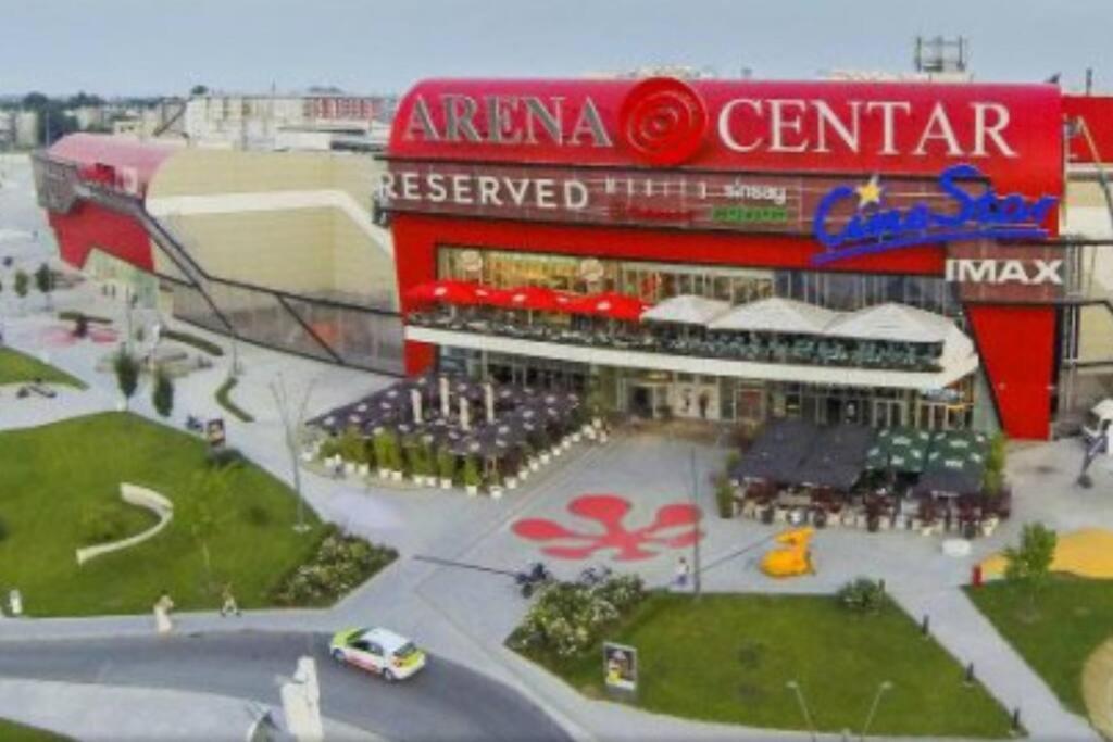 Sunny day -Arena Zagreb , 2 bathrooms, 102m², Eksteriør bilde