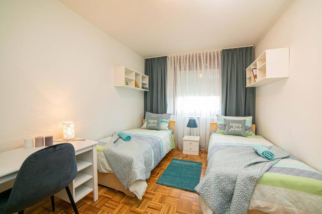 Sunny day -Arena Zagreb , 2 bathrooms, 102m², Eksteriør bilde